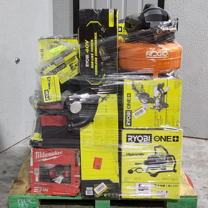 MIXED TOOLS PALLET – LOT ID: 260827 – Untested Customer Return